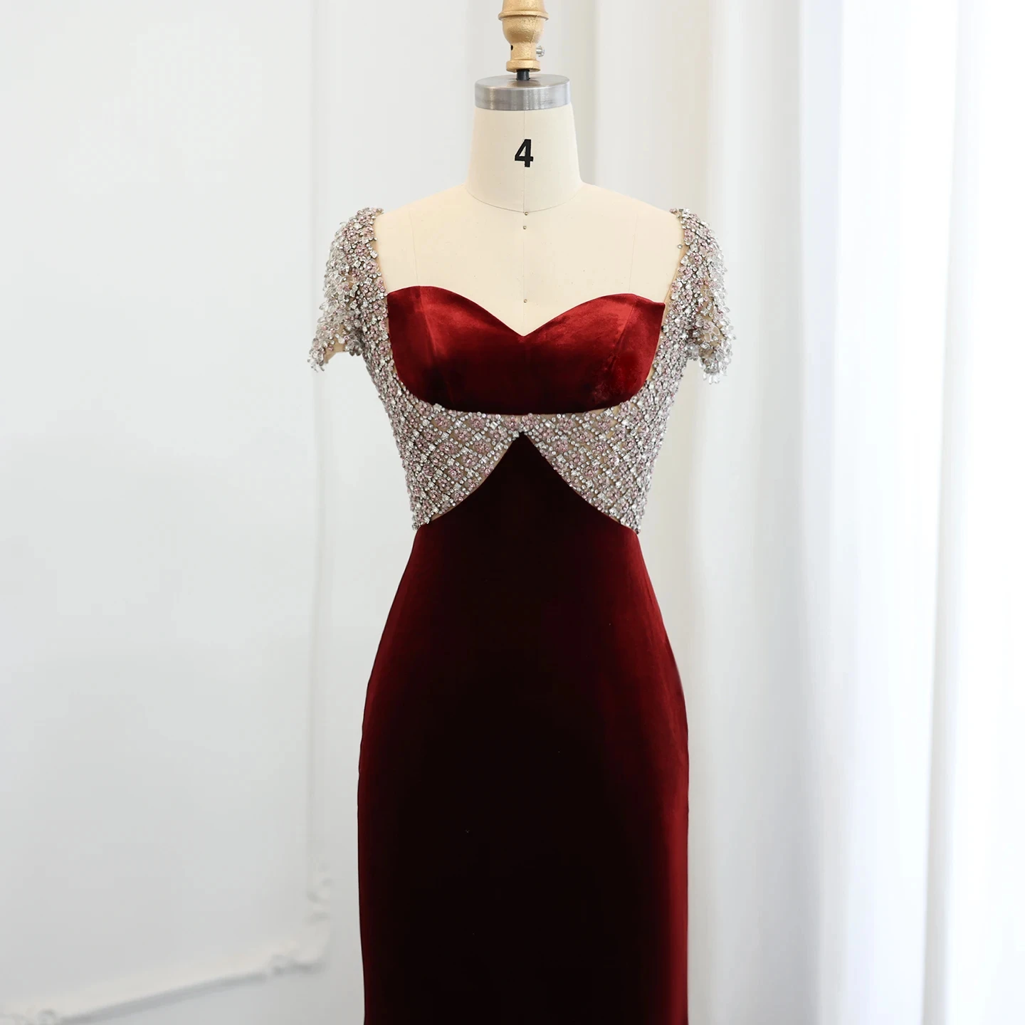 Zoe Full Length Velvet Dress