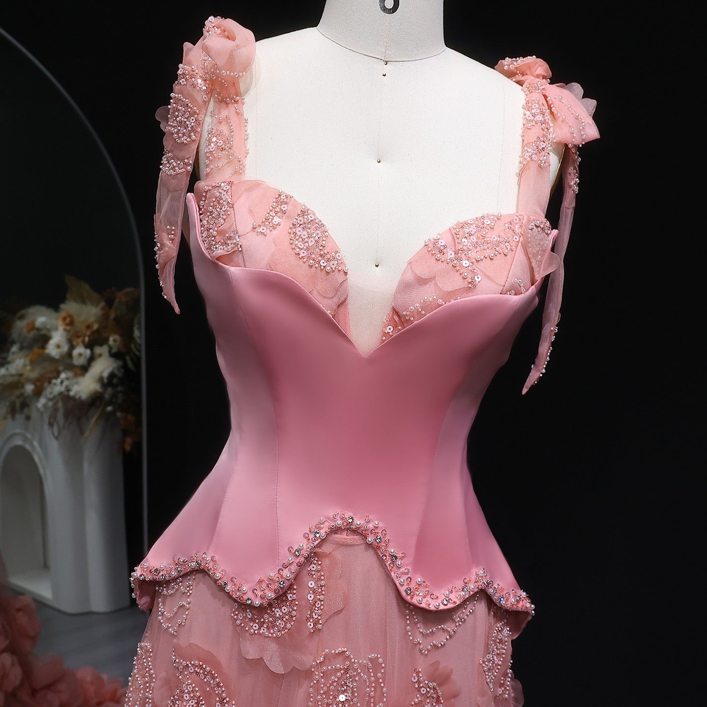 Rosa sculptée