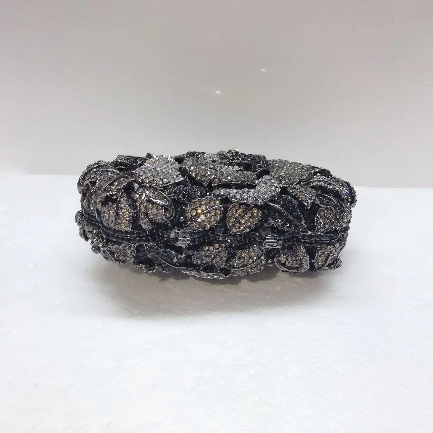 Hollow Rose Diamond Evening Bag Clutch HB010