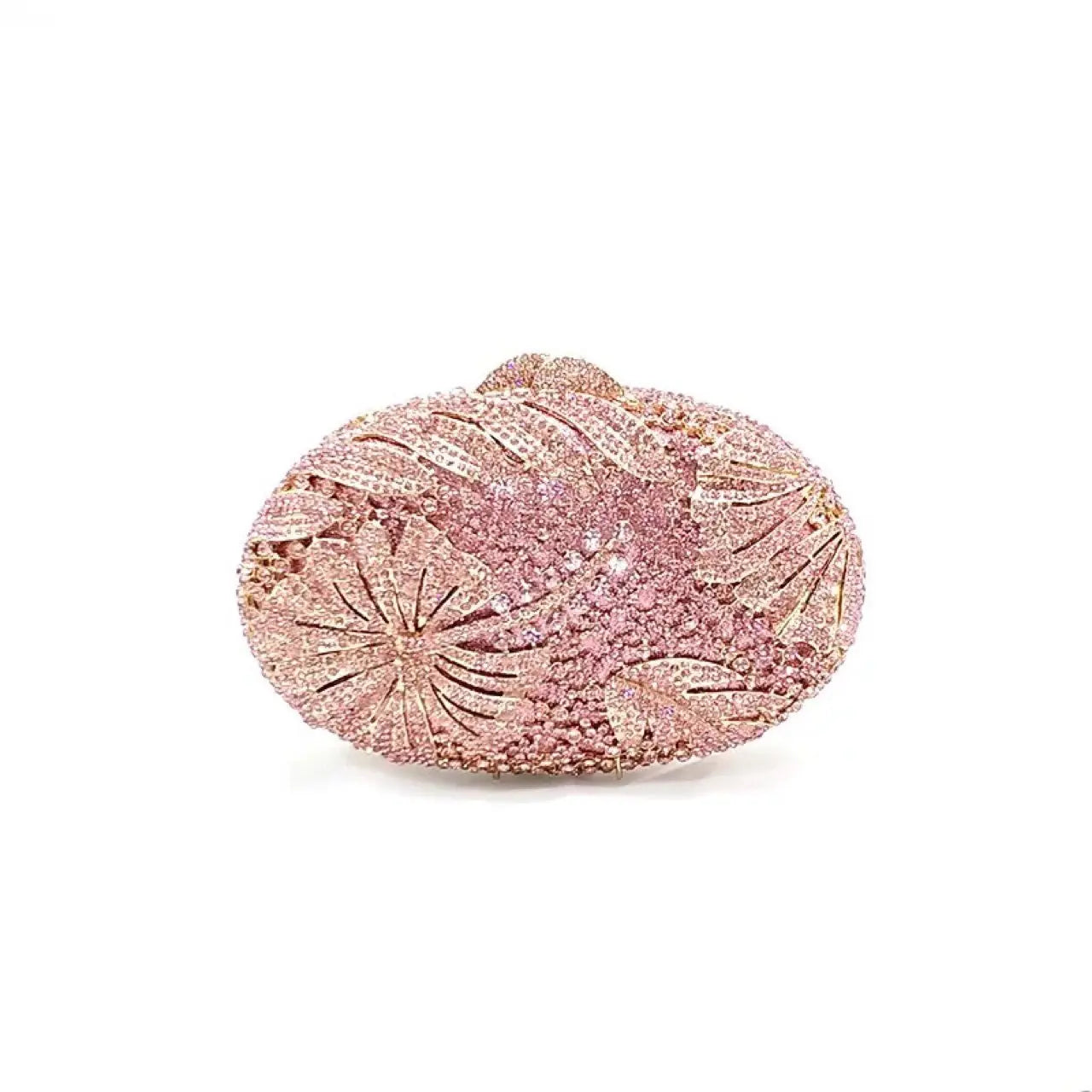 Luxury Flower Rhinestone Evening Clutch Bag HB036