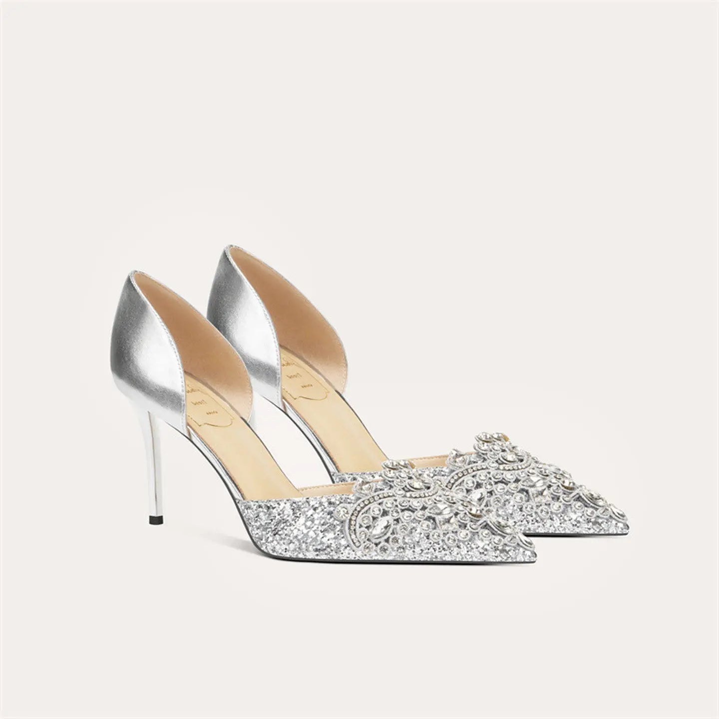 French Sheepskin High Heel HH014