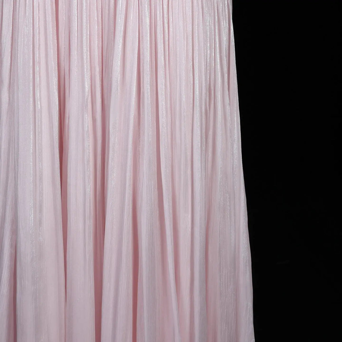 Rust Red Sequin Cap Sleeve Pleated Formal Evening Gown SS325