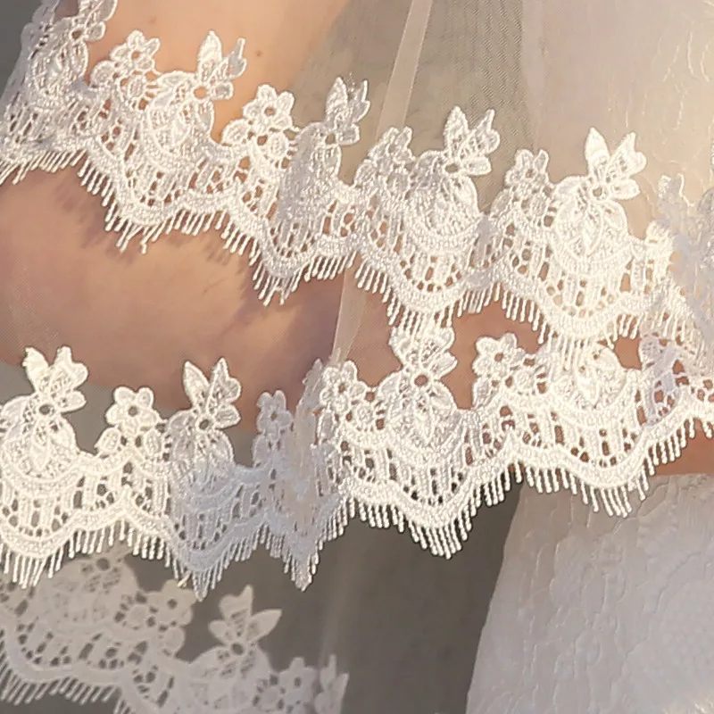 La Mariée – Voiles | Veil 4 "Feston Fleurie"