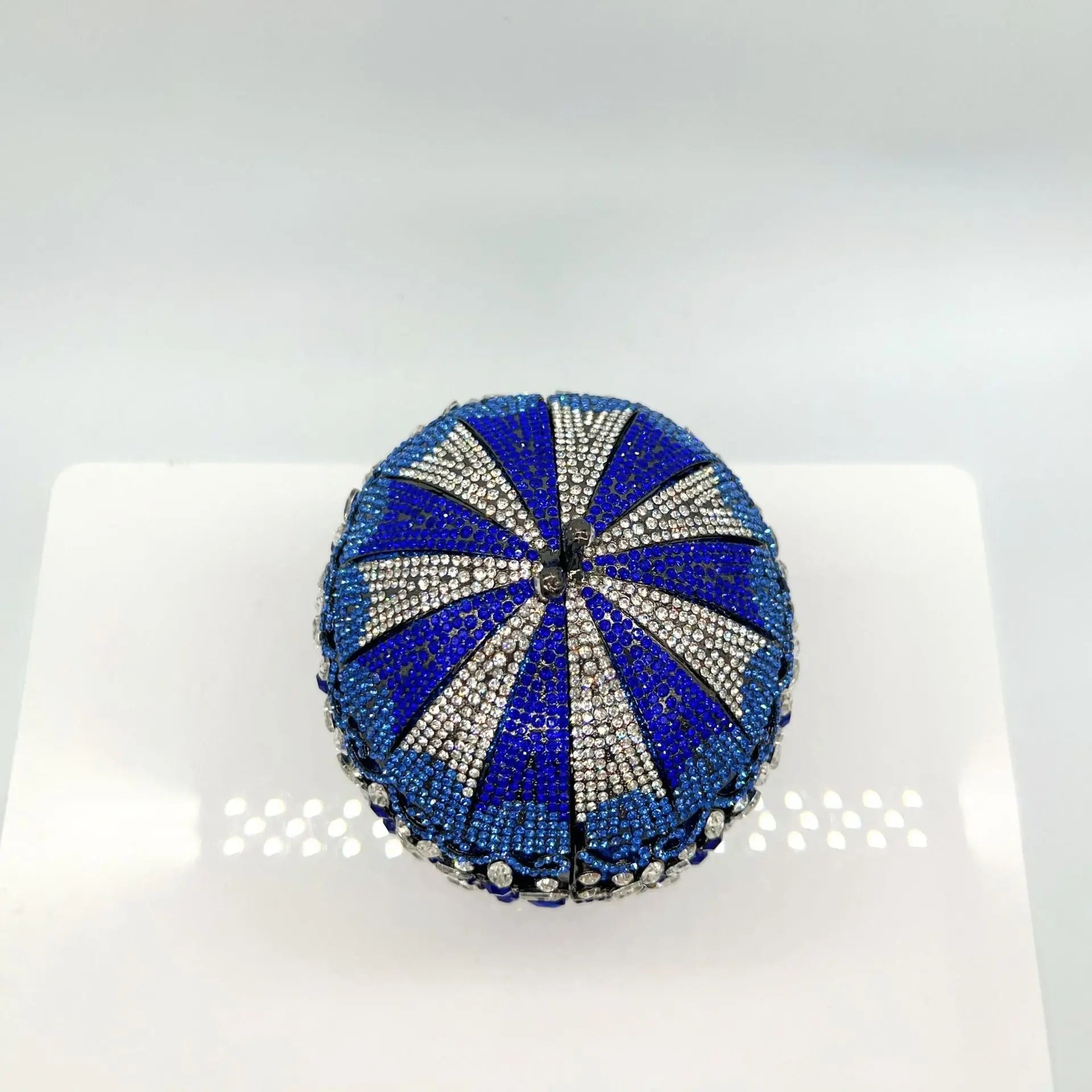 Hot Air Balloon Shaped Crystal Clutch Bag HB030
