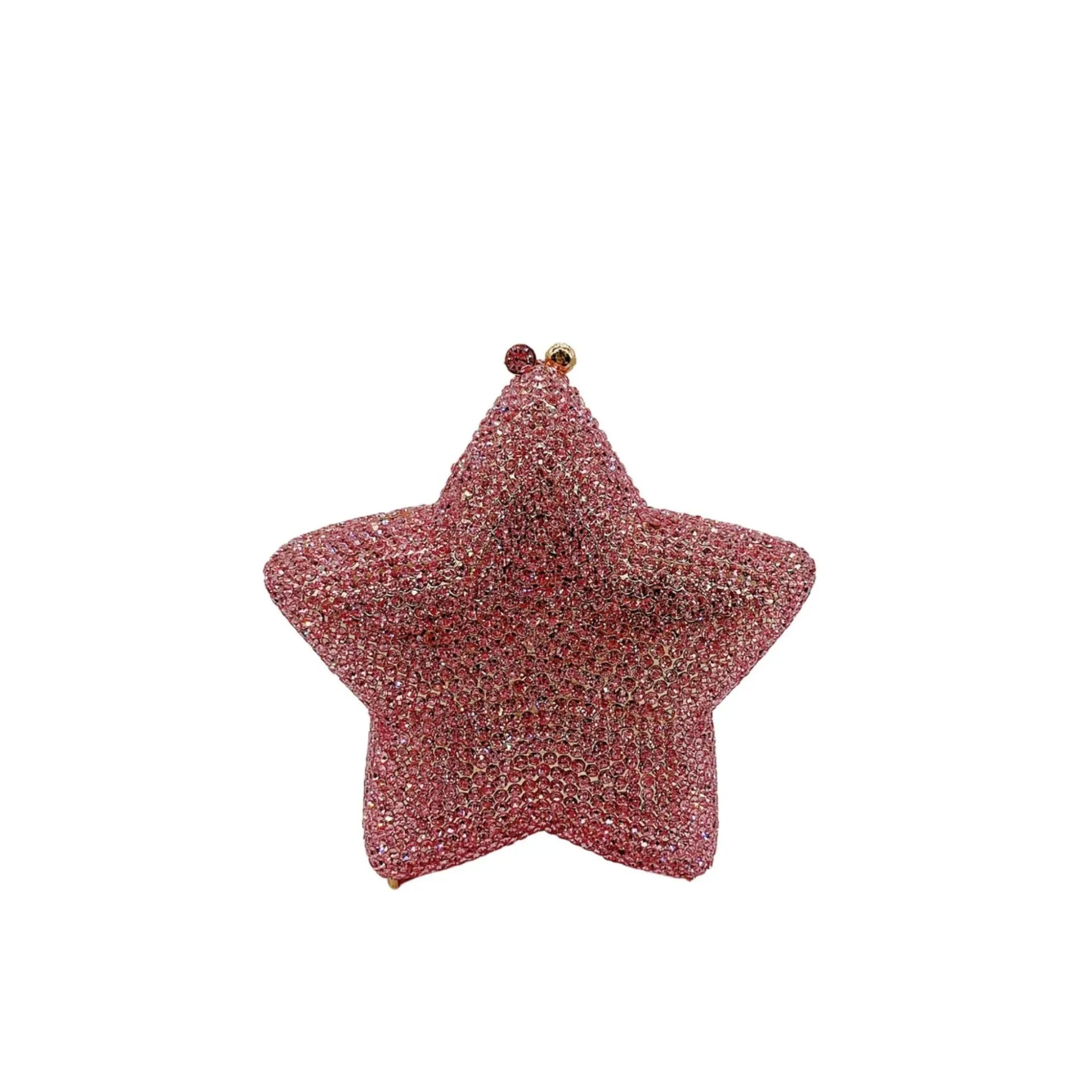 Star Shaped Crystal Evening Clutch Bag HB033
