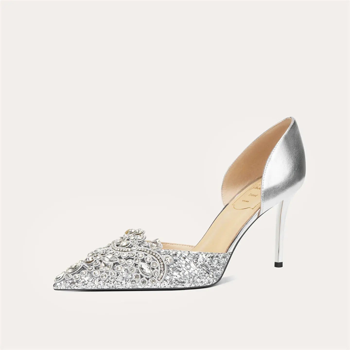 French Sheepskin High Heel HH014