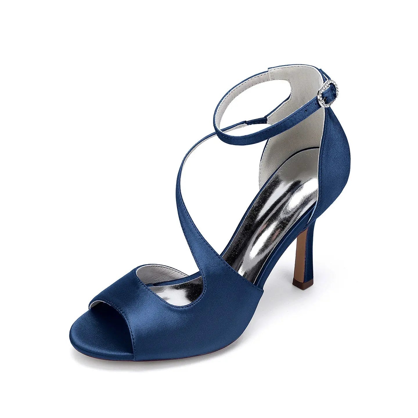 Round-toe Crossbody High Heel with a Single Strap HH021