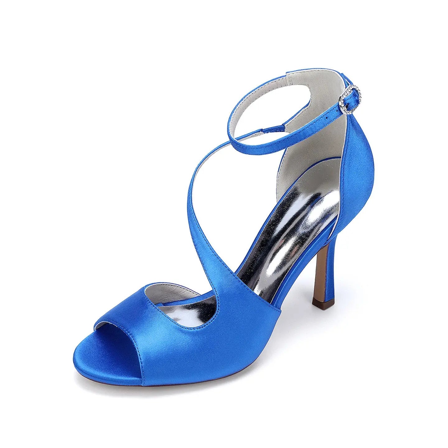 Round-toe Crossbody High Heel with a Single Strap HH021